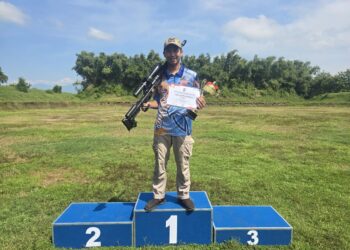 Fokus Latihan, Rahasia Muchammad Rafhan Raih Emas di Kejurnas Menembak Perbakin Cup 2025