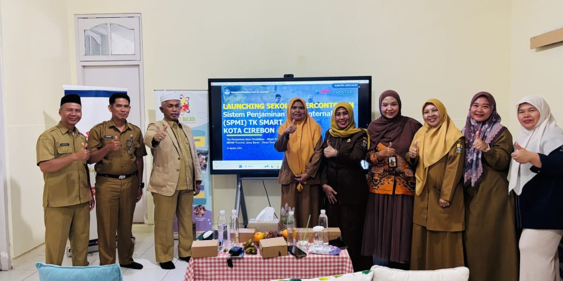 TK Smart Auladi Cirebon Jadi Sekolah Percontohan Sistem Penjaminan Mutu Internal di Kota Cirebon